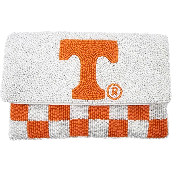 Tennessee Vols Checkered Mini Clutch