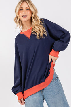 Gameday French Terry Sweatshirt Navy