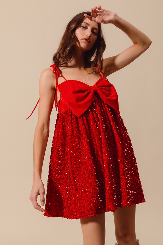 Red babydoll dress online