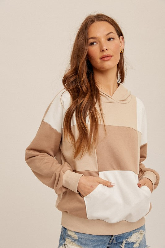 Taupe clearance color hoodie